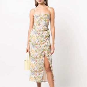 REFORMATION Kourtney Floral-Print Dress